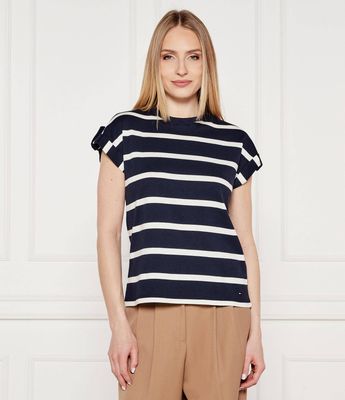 Bluzka damska na wiosnę Tommy Hilfiger ze sklepu: Gomez Fashion Store w kategorii: Bluzki damskie - zdjęcie 874714-BD9-10338_TH254W000002G97