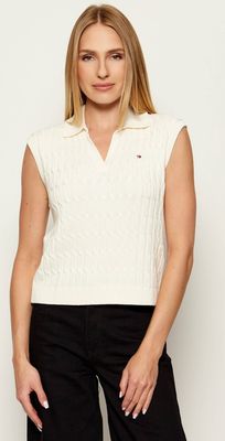 Kamizelka damska Tommy Hilfiger ze sklepu: Gomez Fashion Store w kategorii: Kamizelki damskie - zdjęcie 874714-BD9-10338_TH254W000009Z21