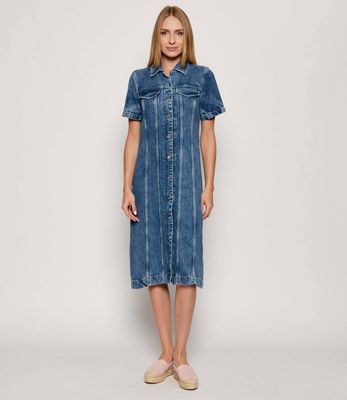 Sukienka elegancka Tommy Hilfiger ze sklepu: Gomez Fashion Store w kategorii: Sukienki - zdjęcie 874714-BD9-10338_TH254W000013F03