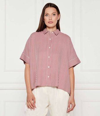 Koszula damska elegancka Tommy Hilfiger ze sklepu: Gomez Fashion Store w kategorii: Koszule damskie - zdjęcie 874714-BD9-10338_TH254W000018F28
