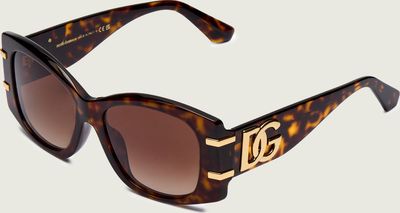 Okulary przeciwsłoneczne damskie na lato Dolce & Gabbana ze sklepu: Gomez Fashion Store w kategorii: Okulary przeciwsłoneczne damskie - zdjęcie 874714-BD9-10338_DG252W000009021