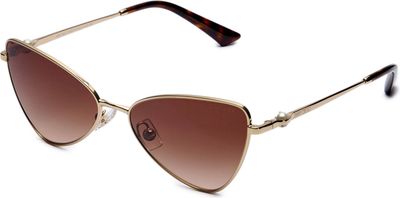 Okulary przeciwsłoneczne damskie casual Jimmy Choo ze sklepu: Gomez Fashion Store w kategorii: Okulary przeciwsłoneczne damskie - zdjęcie 874714-BD9-10338_JI252W000001805