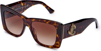 Okulary przeciwsłoneczne damskie na wiosnę Jimmy Choo ze sklepu: Gomez Fashion Store w kategorii: Okulary przeciwsłoneczne damskie - zdjęcie 874714-BD9-10338_JI252W000004809