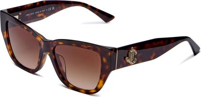 Okulary przeciwsłoneczne damskie na jesień Jimmy Choo ze sklepu: Gomez Fashion Store w kategorii: Okulary przeciwsłoneczne damskie - zdjęcie 874714-BD9-10338_JI252W000007809