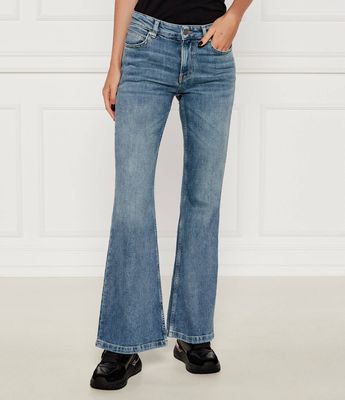 Jeansy damskie casual BOSS ORANGE ze sklepu: Gomez Fashion Store w kategorii: Jeansy damskie - zdjęcie 874714-BD9-10338_BO254W000006422