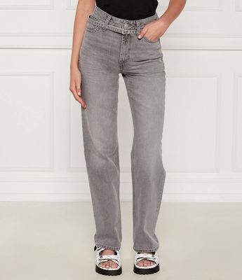 Jeansy damskie wiosenne HUGO ze sklepu: Gomez Fashion Store w kategorii: Jeansy damskie - zdjęcie 874714-BD9-10338_BU254W000051025