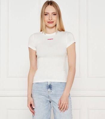 Tommy Jeans - Bluzka damska wiosenna ze sklepu: Gomez Fashion Store w kategorii: Bluzki damskie - zdjęcie 874714-BD9-10338_TM254W000019A07