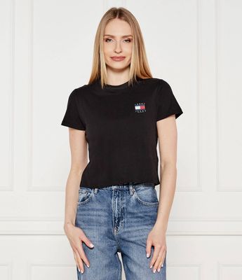 Tommy Jeans - Bluzka damska na wiosnę ze sklepu: Gomez Fashion Store w kategorii: Bluzki damskie - zdjęcie 874714-BD9-10338_TM254W000021D44