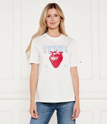 Bluzka damska na wiosnę Tommy Jeans ze sklepu: Gomez Fashion Store w kategorii: Bluzki damskie - zdjęcie 874714-BD9-10338_TM254W000027A07