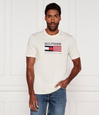 T-shirt męski wiosenny Tommy Hilfiger ze sklepu: Gomez Fashion Store w kategorii: T-shirty męskie - zdjęcie 874714-BD9-10338_TH254M000036L35