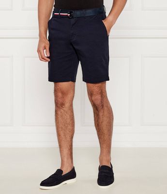 Spodenki męskie klasyczny casual Tommy Hilfiger ze sklepu: Gomez Fashion Store w kategorii: Spodenki męskie - zdjęcie 874714-BD9-10338_TH254M000039F23