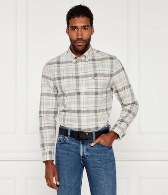Koszula męska wiosenna Tommy Hilfiger ze sklepu: Gomez Fashion Store w kategorii: Koszule męskie - zdjęcie 874714-BD9-10338_TH254M000052F35