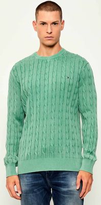 Sweter męski na zimę Tommy Hilfiger ze sklepu: Gomez Fashion Store w kategorii: Swetry męskie - zdjęcie 874714-BD9-10338_TH254M000055Z30