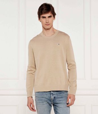 Sweter męski na wiosnę Tommy Jeans ze sklepu: Gomez Fashion Store w kategorii: Swetry męskie - zdjęcie 874714-BD9-10338_TM254M000012Z70