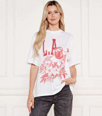 Bluzka damska młodzieżowa Guess ze sklepu: Gomez Fashion Store w kategorii: Bluzki damskie - zdjęcie 874714-BD9-10338_GJ254W000009Z51