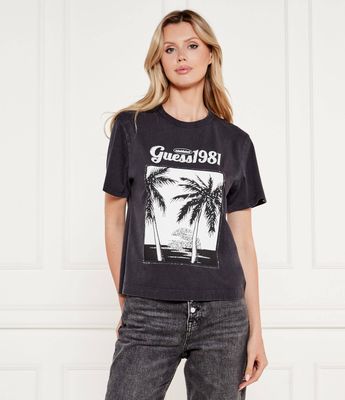Guess - Bluzka damska młodzieżowa ze sklepu: Gomez Fashion Store w kategorii: Bluzki damskie - zdjęcie 874714-BD9-10338_GJ254W000013G68