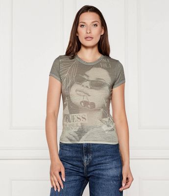 Bluzka damska na wiosnę Guess ze sklepu: Gomez Fashion Store w kategorii: Bluzki damskie - zdjęcie 874714-BD9-10338_GJ254W000018H43