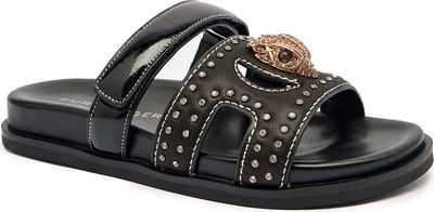 Klapki damskie eleganckie Kurt Geiger ze sklepu: Gomez Fashion Store w kategorii: Klapki damskie - zdjęcie 874714-BD9-10338_KG254W000042007