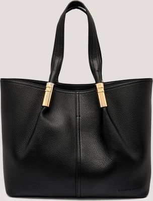 Shopper bag bez wzorów Elisabetta Franchi ze sklepu: Gomez Fashion Store w kategorii: Torby Shopper bag - zdjęcie 874714-BD9-10338_EF254W000010110