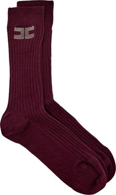 Skarpetki damskie Elisabetta Franchi ze sklepu: Gomez Fashion Store w kategorii: Skarpetki damskie - zdjęcie 874714-BD9-10338_EF254W000026A52