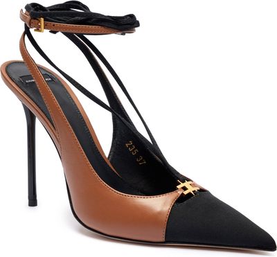 Elisabetta Franchi - Czółenka na lato ze sklepu: Gomez Fashion Store w kategorii: Czółenka - zdjęcie 874714-BD9-10338_EF254W000049A56