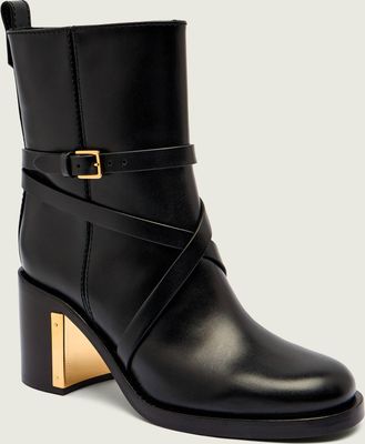 Botki na jesień Elisabetta Franchi ze sklepu: Gomez Fashion Store w kategorii: Botki - zdjęcie 874714-BD9-10338_EF254W000053110
