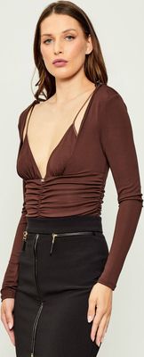 Bluzka damska casualowa Elisabetta Franchi ze sklepu: Gomez Fashion Store w kategorii: Bluzki damskie - zdjęcie 874714-BD9-10338_EF254W000057A45