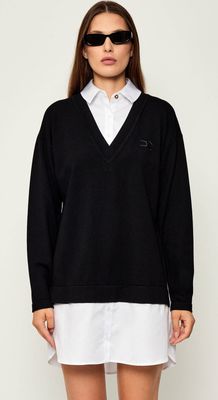 Elisabetta Franchi - Sukienka casual ze sklepu: Gomez Fashion Store w kategorii: Sukienki - zdjęcie 874714-BD9-10338_EF254W000079222