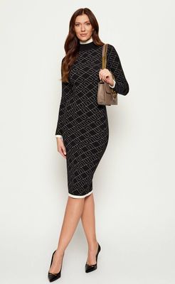 Sukienka casualowa Elisabetta Franchi ze sklepu: Gomez Fashion Store w kategorii: Sukienki - zdjęcie 874714-BD9-10338_EF254W000082A51