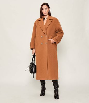 Płaszcz damski jesienny Pinko ze sklepu: Gomez Fashion Store w kategorii: Płaszcze damskie - zdjęcie 874714-BD9-10338_PI254W000087733