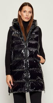Kamizelka damska jesienna casualowa Pinko ze sklepu: Gomez Fashion Store w kategorii: Kamizelki damskie - zdjęcie 874714-BD9-10338_PI254W000089099