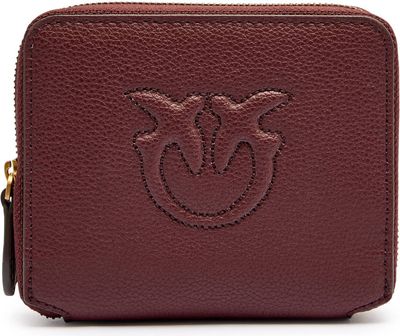 Portfel damski glamour Pinko ze sklepu: Gomez Fashion Store w kategorii: Portfele damskie - zdjęcie 874714-BD9-10338_PI254W000138B84