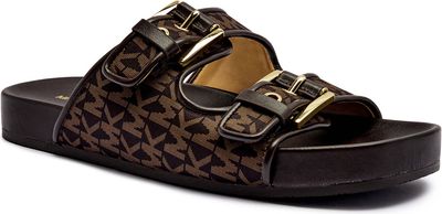 Klapki damskie na lato Michael Kors ze sklepu: Gomez Fashion Store w kategorii: Klapki damskie - zdjęcie 874714-BD9-10338_MK254W000051200