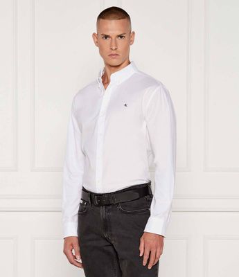 Koszula męska elegancka Calvin Klein Jeans ze sklepu: Gomez Fashion Store w kategorii: Koszule męskie - zdjęcie 874714-BD9-10338_CJ254M000026C65