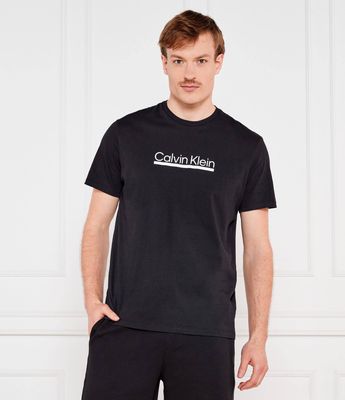 T-shirt męski na lato Calvin Klein ze sklepu: Gomez Fashion Store w kategorii: T-shirty męskie - zdjęcie 874714-BD9-10338_CK254M000013544