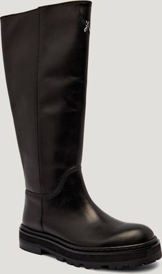Kozaki damskie casual Patrizia Pepe ze sklepu: Gomez Fashion Store w kategorii: Kozaki damskie - zdjęcie 874714-BD9-10338_PK254W000044196