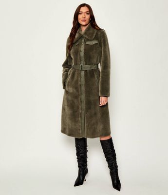 Patrizia Pepe - Płaszcz damski ze sklepu: Gomez Fashion Store w kategorii: Płaszcze damskie - zdjęcie 874714-BD9-10338_PK254W000087633