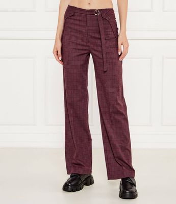 Spodnie damskie eleganckie Patrizia Pepe ze sklepu: Gomez Fashion Store w kategorii: Spodnie damskie - zdjęcie 874714-BD9-10338_PK254W000095626