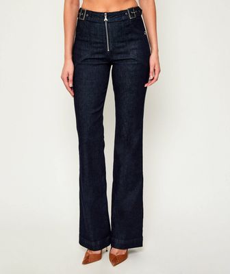 Patrizia Pepe - Jeansy damskie eleganckie ze sklepu: Gomez Fashion Store w kategorii: Jeansy damskie - zdjęcie 874714-BD9-10338_PK254W000096634