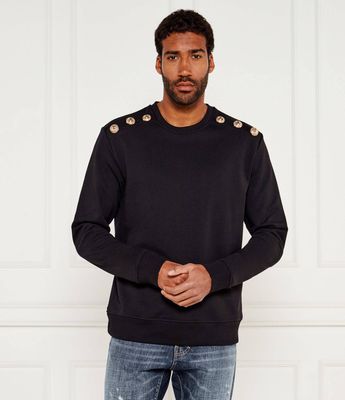Bluza męska na wiosnę BALMAIN ze sklepu: Gomez Fashion Store w kategorii: Bluzy męskie - zdjęcie 874714-BD9-10338_BA254M000009014