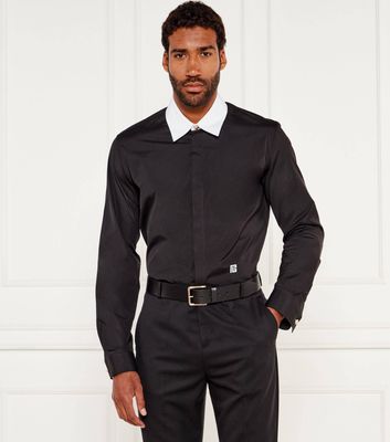 Koszula męska jesienna BALMAIN ze sklepu: Gomez Fashion Store w kategorii: Koszule męskie - zdjęcie 874714-BD9-10338_BA254M000010015