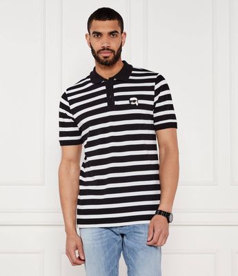 T-shirt męski na lato Karl Lagerfeld ze sklepu: Gomez Fashion Store w kategorii: T-shirty męskie - zdjęcie 874714-BD9-10338_KL254M000047991