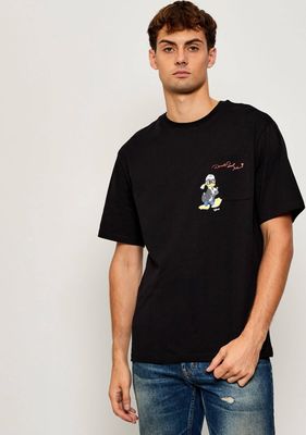 T-shirt męski z nadrukami Karl Lagerfeld ze sklepu: Gomez Fashion Store w kategorii: T-shirty męskie - zdjęcie 874714-BD9-10338_KL254W000007990