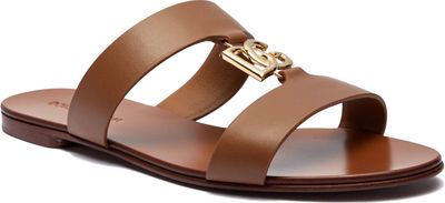 Klapki damskie eleganckie Dolce & Gabbana ze sklepu: Gomez Fashion Store w kategorii: Klapki damskie - zdjęcie 874714-BD9-10338_DG254W000006956