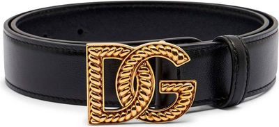 Pasek młodzieżowy Dolce & Gabbana ze sklepu: Gomez Fashion Store w kategorii: Paski damskie - zdjęcie 874714-BD9-10338_DG254W000018120