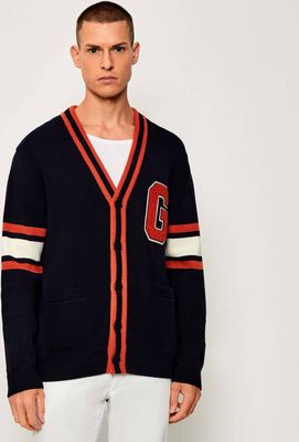 Sweter męski na wiosnę Gant ze sklepu: Gomez Fashion Store w kategorii: Swetry męskie - zdjęcie 874714-BD9-10338_GA254M000006433