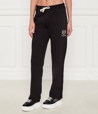 Spodnie damskie eleganckie Karl Lagerfeld ze sklepu: Gomez Fashion Store w kategorii: Spodnie damskie - zdjęcie 874714-BD9-10338_KL254W000037666
