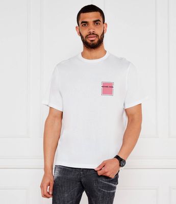 Michael Kors - T-shirt męski na lato ze sklepu: Gomez Fashion Store w kategorii: T-shirty męskie - zdjęcie 874714-BD9-10338_MK252M000015100