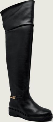 Kozaki damskie na lato Tommy Hilfiger ze sklepu: Gomez Fashion Store w kategorii: Kozaki damskie - zdjęcie 874714-BD9-10338_TH255W000188D12