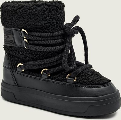 Śniegowce damskie młodzieżowe Tommy Hilfiger ze sklepu: Gomez Fashion Store w kategorii: Śniegowce damskie - zdjęcie 874714-BD9-10338_TH255W000192D12
